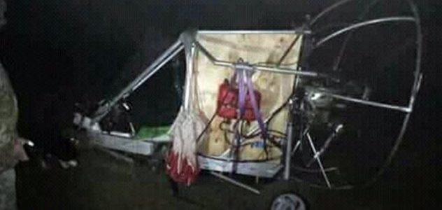 На Львівщині виявили саморобний вертоліт із контрабандними сигаретами (фото) На Львівщині виявили саморобний вертоліт із контрабандними сигаретами (фото)
