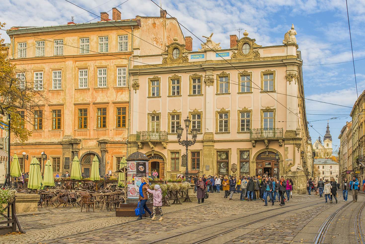 The Coffee Mine in Lviv’s cobblestoned old town © Brenik / Shutterstock