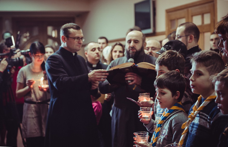 Святкування Різдва у Львові в парафії бл. Йоана Павла ІІ © rym.lviv.ua