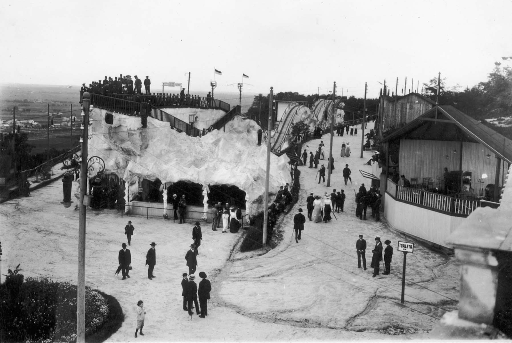 Луна-парк на Кайзервальді. Фото 1908-1914 рр.