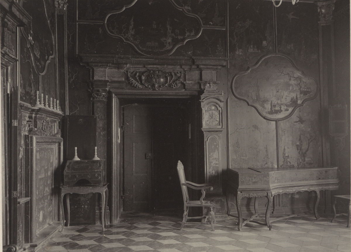 Китайський Кабінет Підгорецького замку. Фото 1910 року