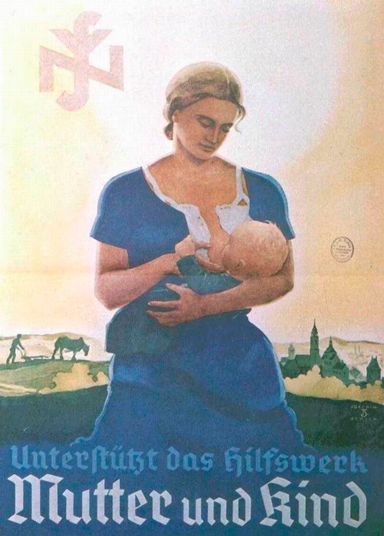 Нацистська пропаганда ідеологічної організації “Мати і дитя” (1934 рік)