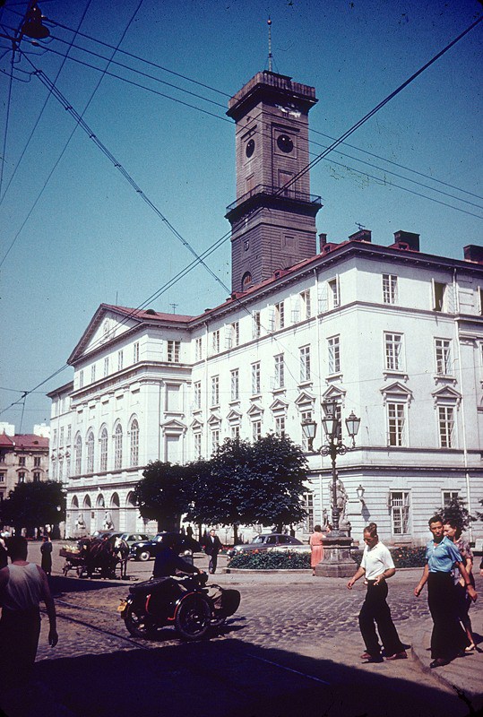 Львівська Ратуша, фото 1960 року