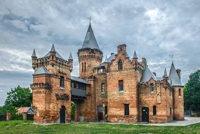 Замок-садиба Попова, Василівка - 50 найкрасивіших замків, палаців і фортець України