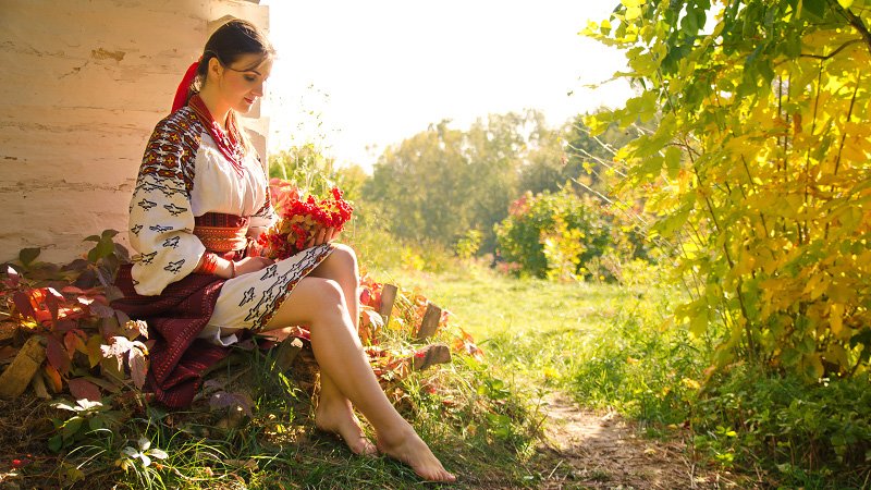 Краса української жінки у серії етно-фотографій