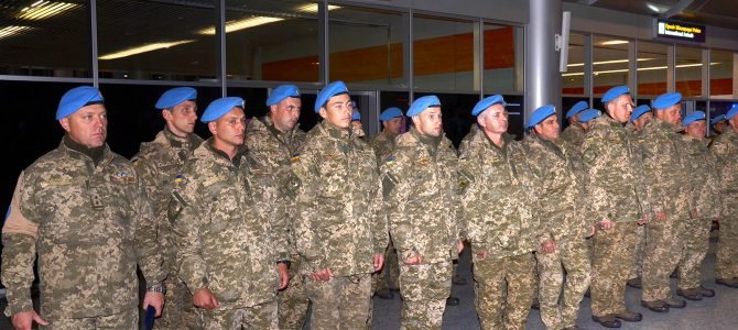 Після 14-річної місії в Ліберії до Львова повернулися українські миротворці Після 14-річної місії в Ліберії до Львова повернулися українські миротворці
