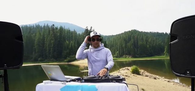 Розхитав Карпати: Dj Sky записав мікс серед озера Синевир (відео) Розхитав Карпати: Dj Sky записав мікс серед озера Синевир (відео)