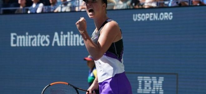 Еліна Світоліна вперше вийшла до півфіналу US Open Еліна Світоліна вперше вийшла до півфіналу US Open