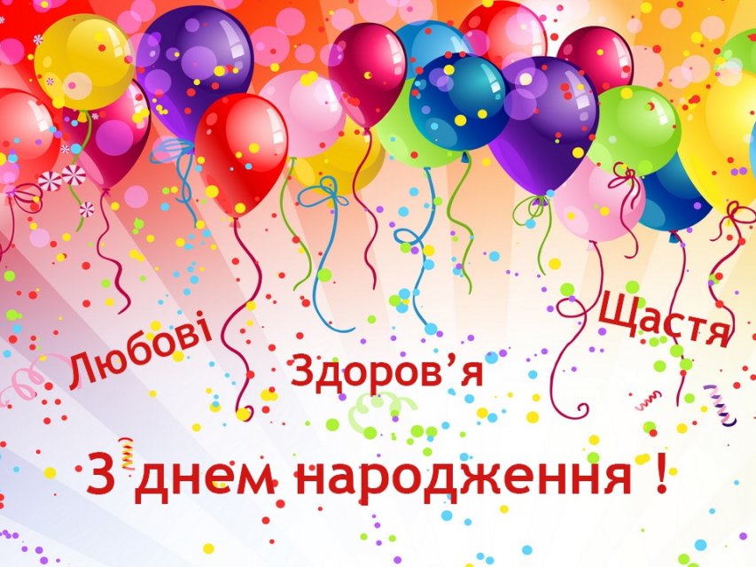 Картинки з Днем народження українською: листівки та привітання