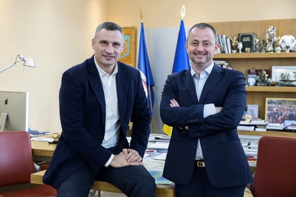 Віталій Кличко і Максим Бахматов