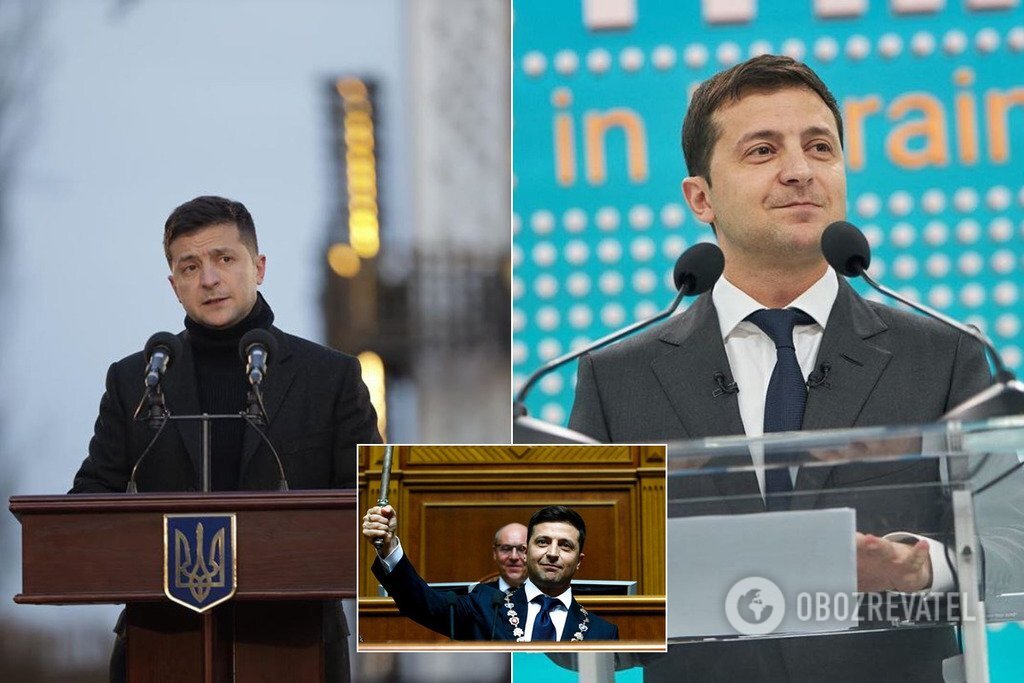 Зеленському - 42: як змінився президент України за рік
