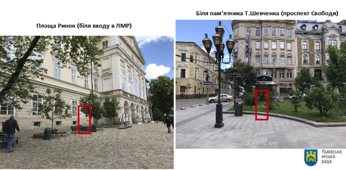 Питні фонтани у Львові, візуалізація ЛМР