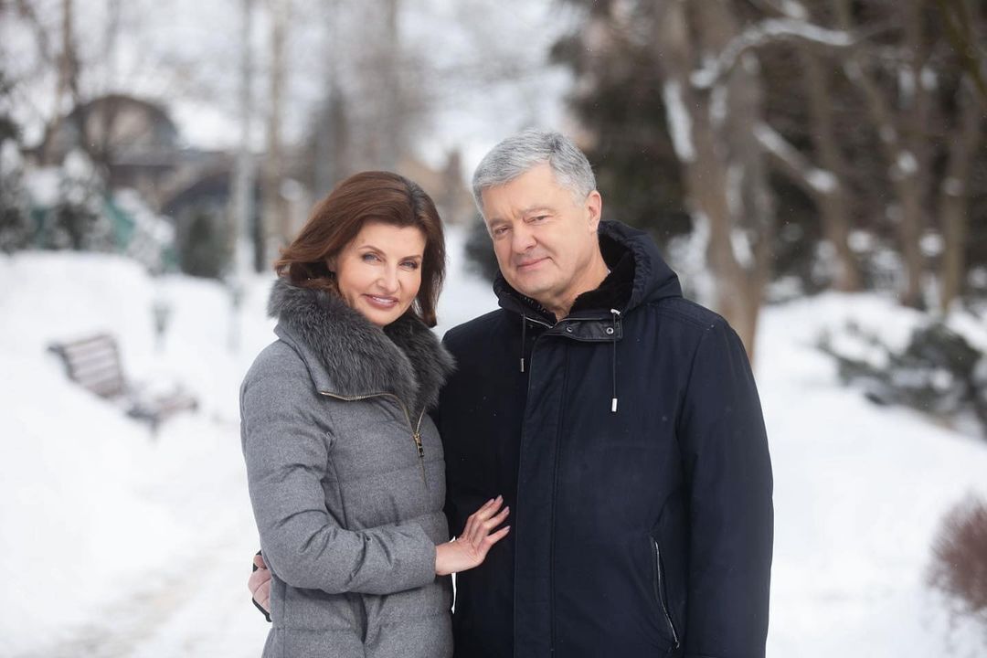 Петро Порошенко і його дружина Марина.