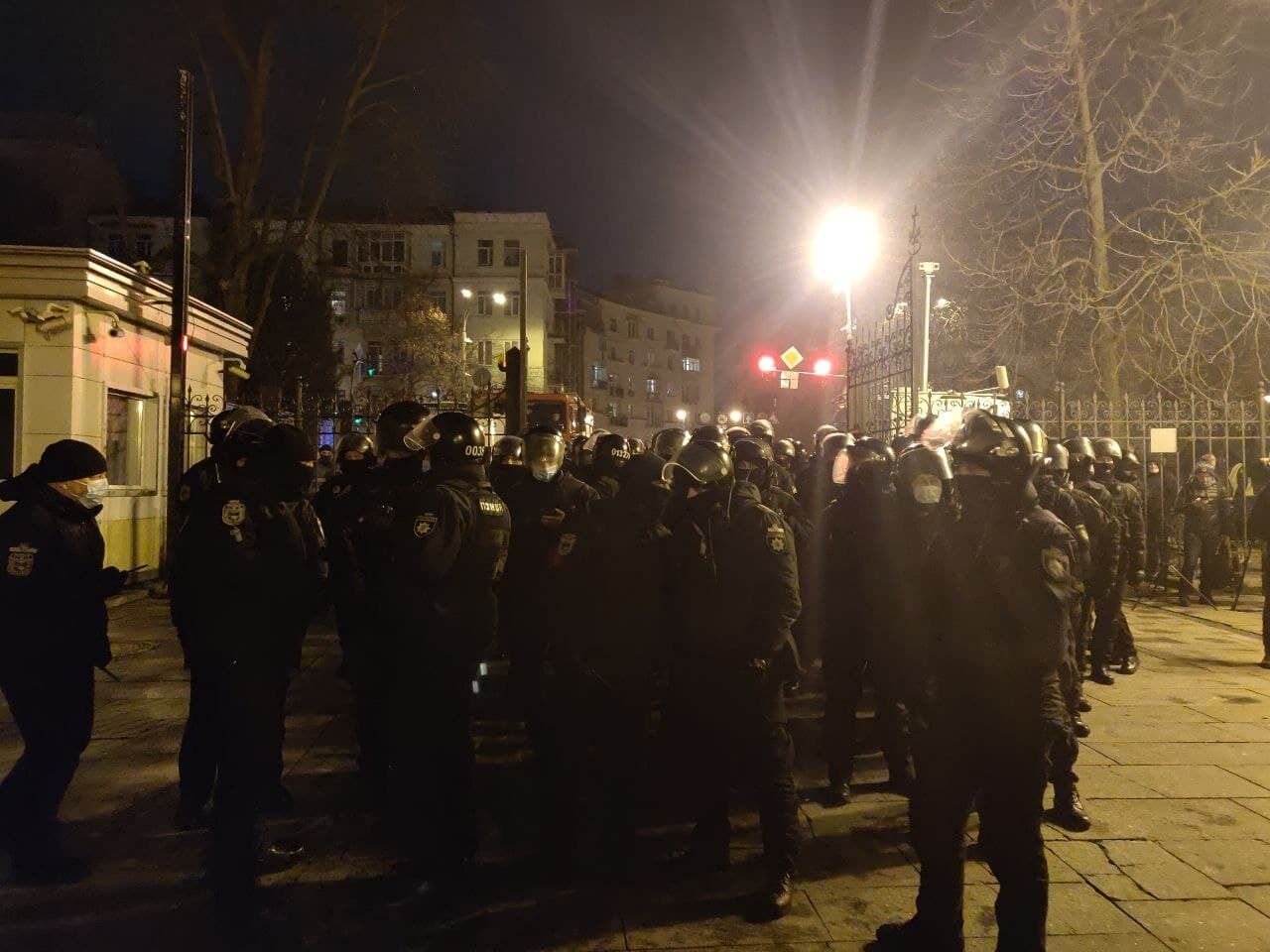 Акція протесту біля ОП