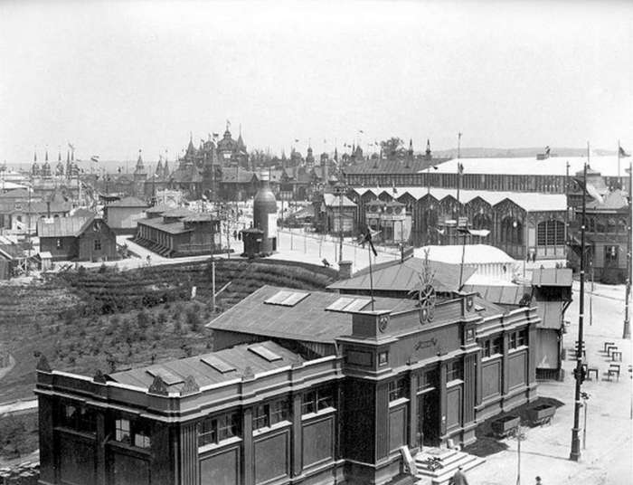 Загальна панорама виставки. Фото 1894 року
