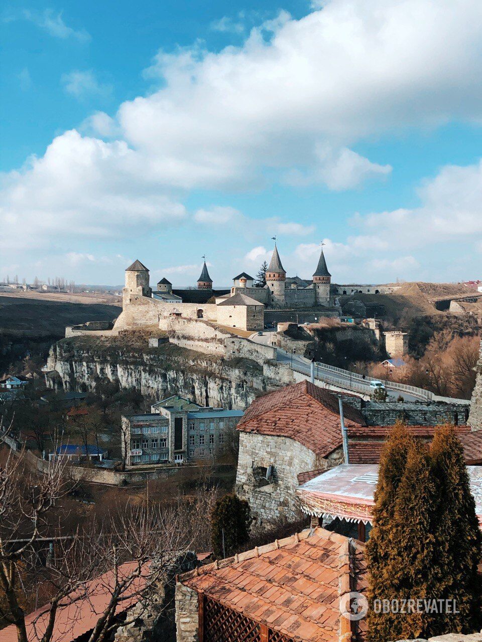 На території фортеці знімали фільм "Тарас Бульба".