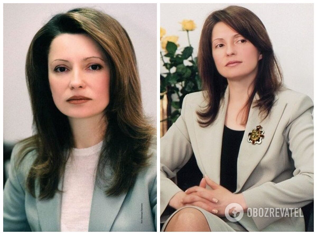 Юлія Тимошенко на початку кар'єри була брюнеткою.