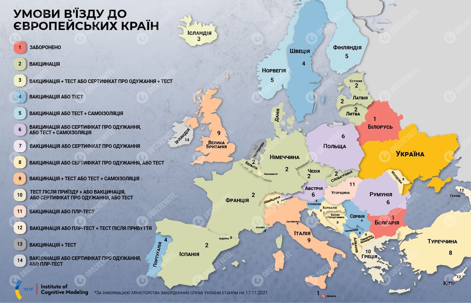 Європейські країни, до яких можуть поїхати українці