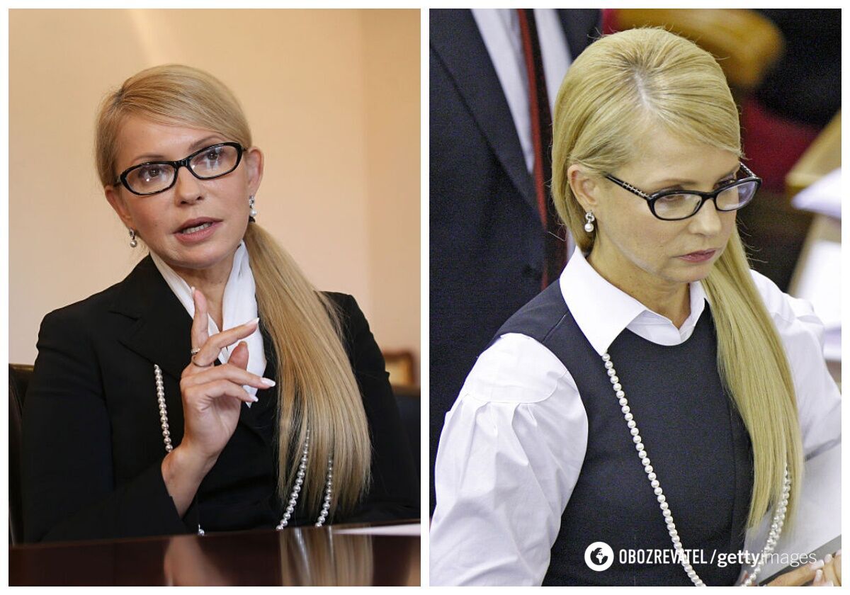 Тимошенко з асиметричним проділом та хвостом.