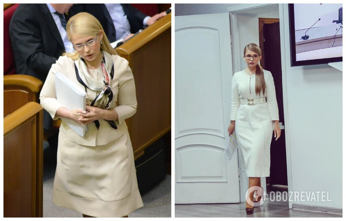 Юлія Тимошенко віддає перевагу одягу пастельних відтінків.