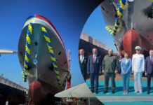 У Туреччині спустили на воду корабель “Гетьман Іван Виговський” для Військово-морських сил ЗСУ