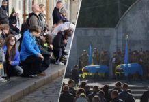 Вихователька в садку та добровольці: у Львові попрощалися з трьома захисниками