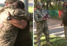 Вважали один одного загиблими: у Рівному відбулась раптова зустріч двох побратимів-друзів