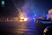У Львові затримали в’язня, який організовував підпали авто військовослужбовців та поліцейських