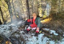 Надзвичайники знайшли туриста зі Львова, якого шукали два дні в Карпатах