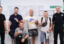 У Львові четверо поранених ветеранів отримали водійські права