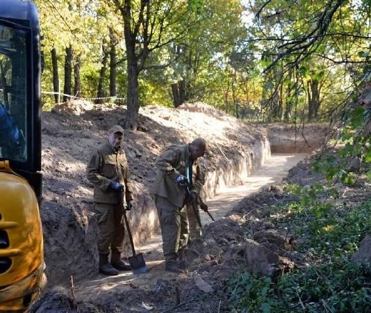 Пошукові роботи на православному кладовищі в Ласкові, Польща
